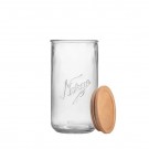 Norgesglass beholder 20 cm 1375 ml.    Midlertidig ute av lager  thumbnail