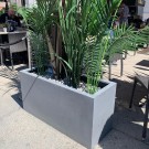 Plantekasser Jort 100 x 40 x 50 cm. Laget av fiberglass og steinpulver. thumbnail