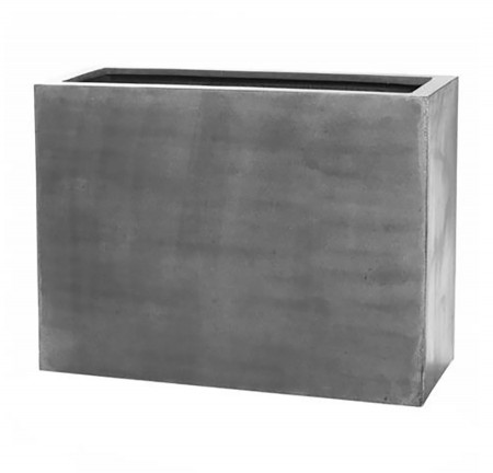 Plantekasser Jort 100 x 40 x 50 cm. Laget av fiberglass og steinpulver.