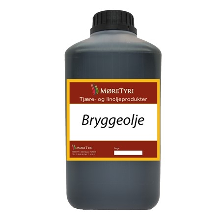  Møretyri Bryggeolje 1 liter basert på tjære og linolje