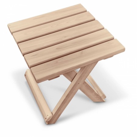 Hampton Adirondack Kaffebord - Cedertre. Sammenleggbart