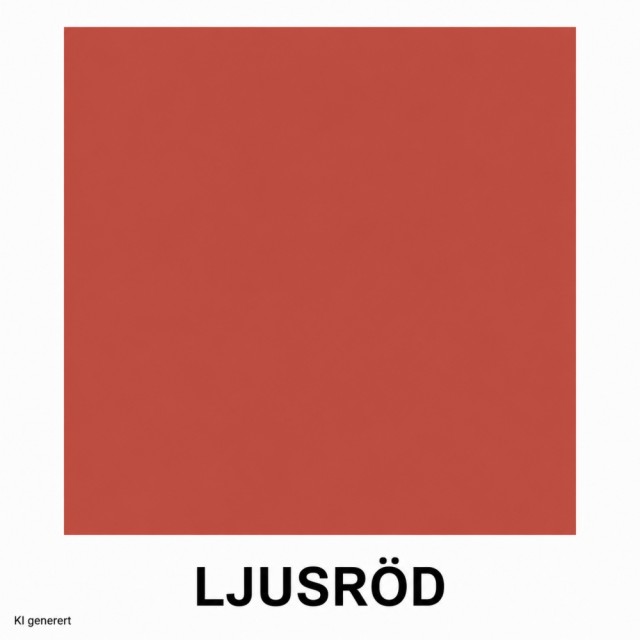 Ljusrød